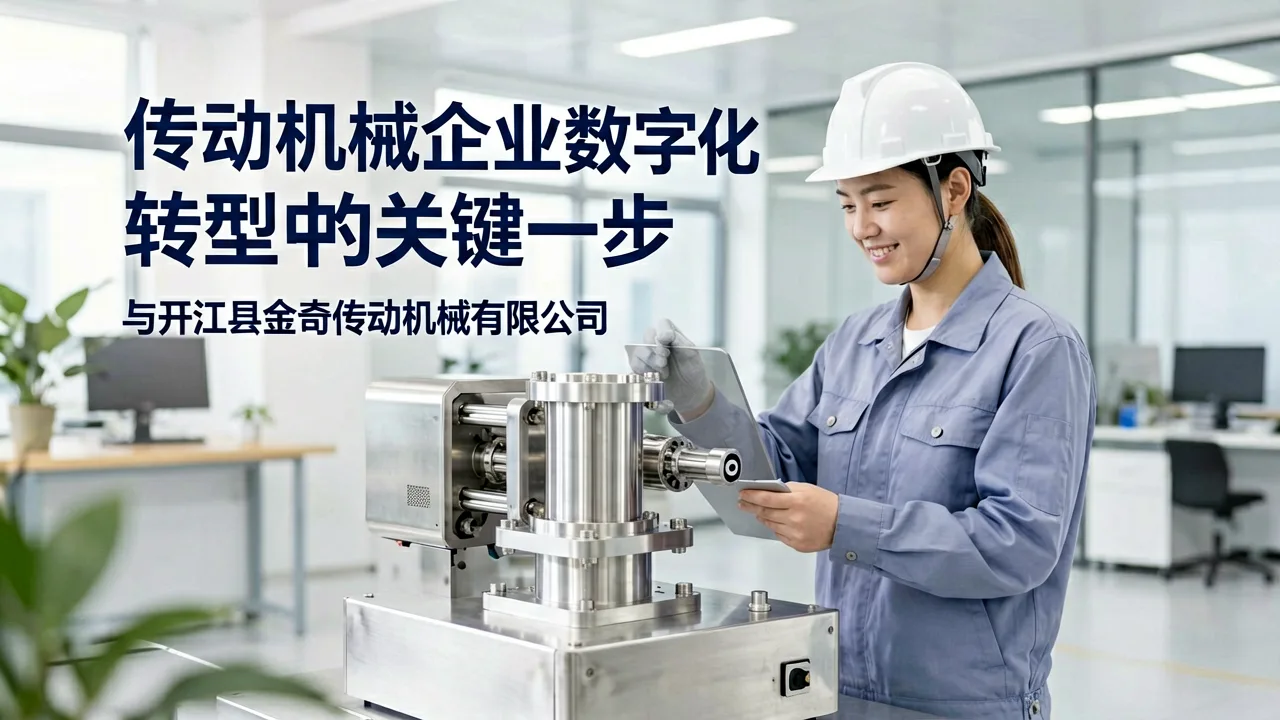 传动机械企业数字化转型中的关键一步