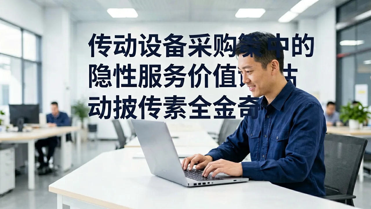 传动设备采购决策中的隐性服务价值评估